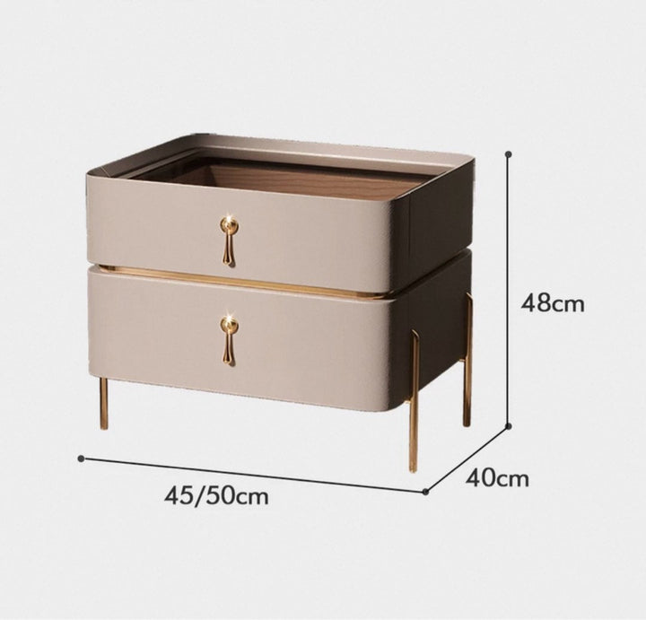 DRAQEN Modern Bedside Table - Cassa Haus Singapore