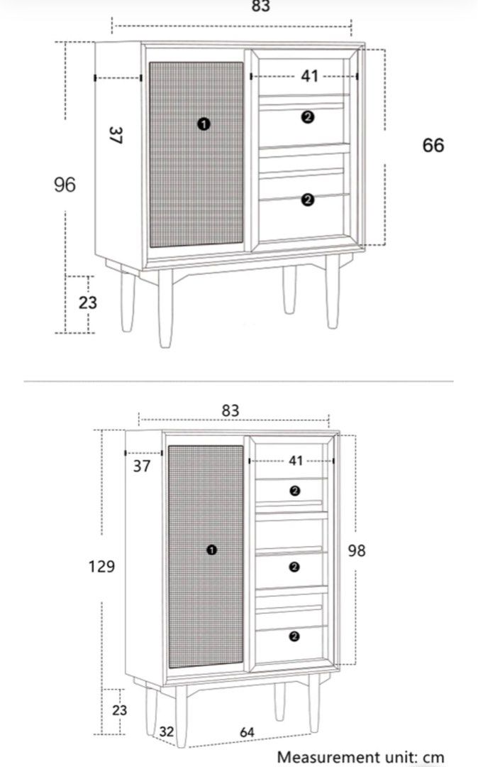 KENNDY Solid Wood Sideboard - Radical Homes Singapore