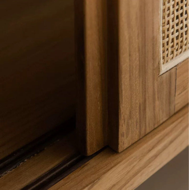 ELMORI Japandi Rattan TV Console - Cassa Haus Singapore