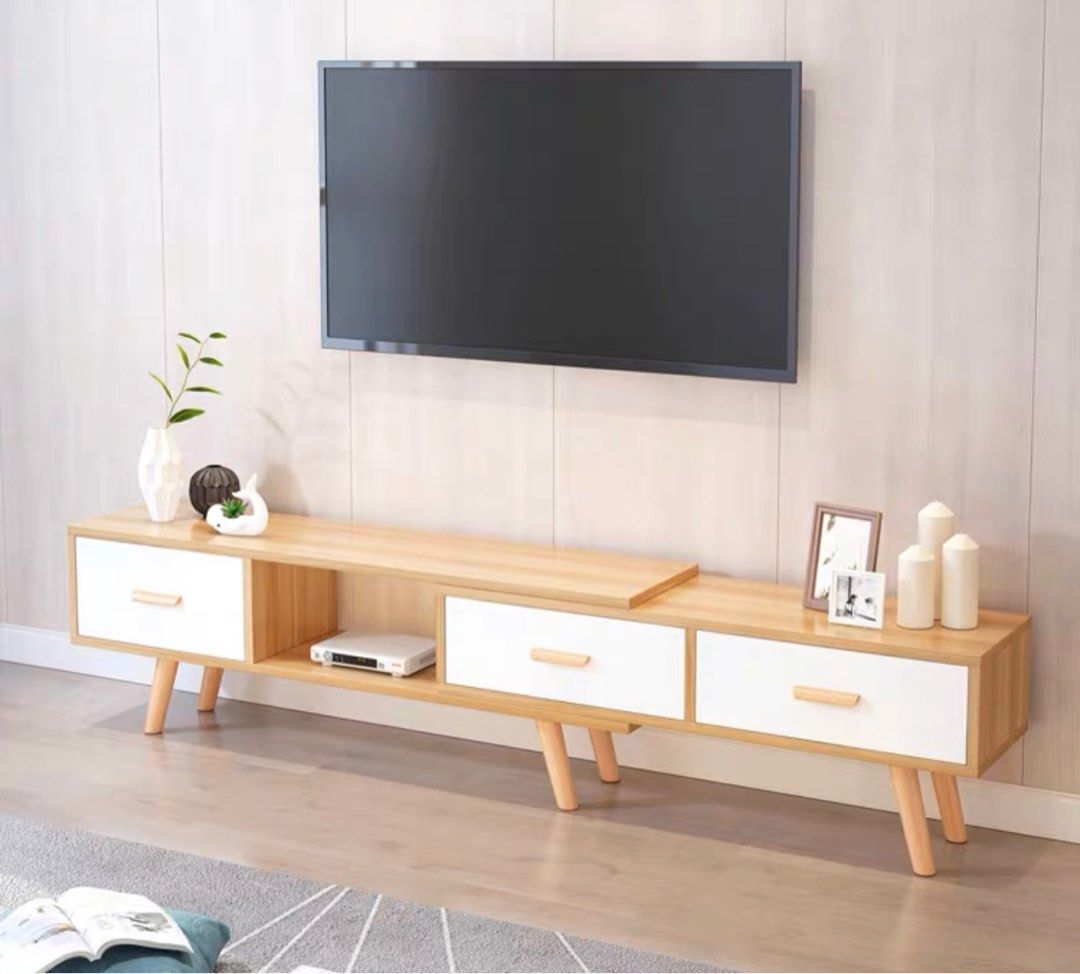 SHARIS Extendable TV Console - Radical Homes Singapore