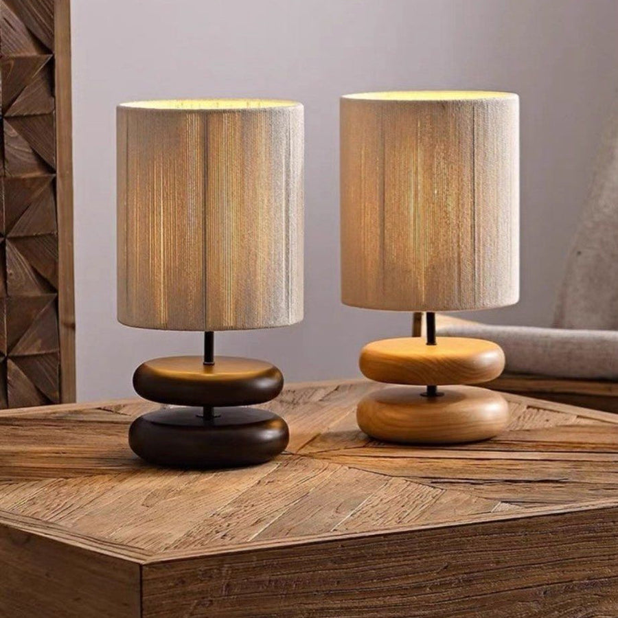 PRITZA Japandi Table Lamp - Radical Homes Singapore
