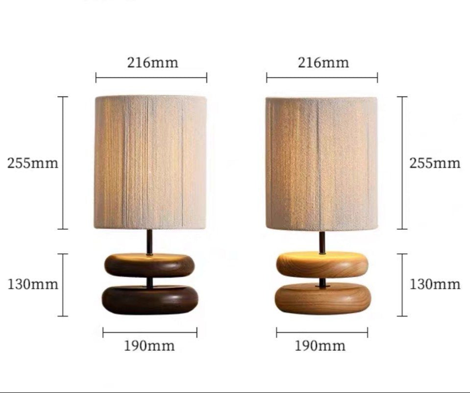 PRITZA Japandi Table Lamp - Radical Homes Singapore