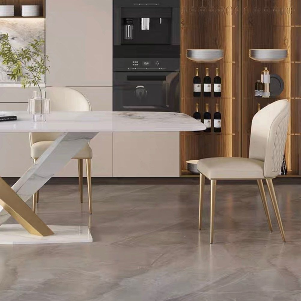 AVALOS Modern Marble Dining Table - Radical Homes Singapore