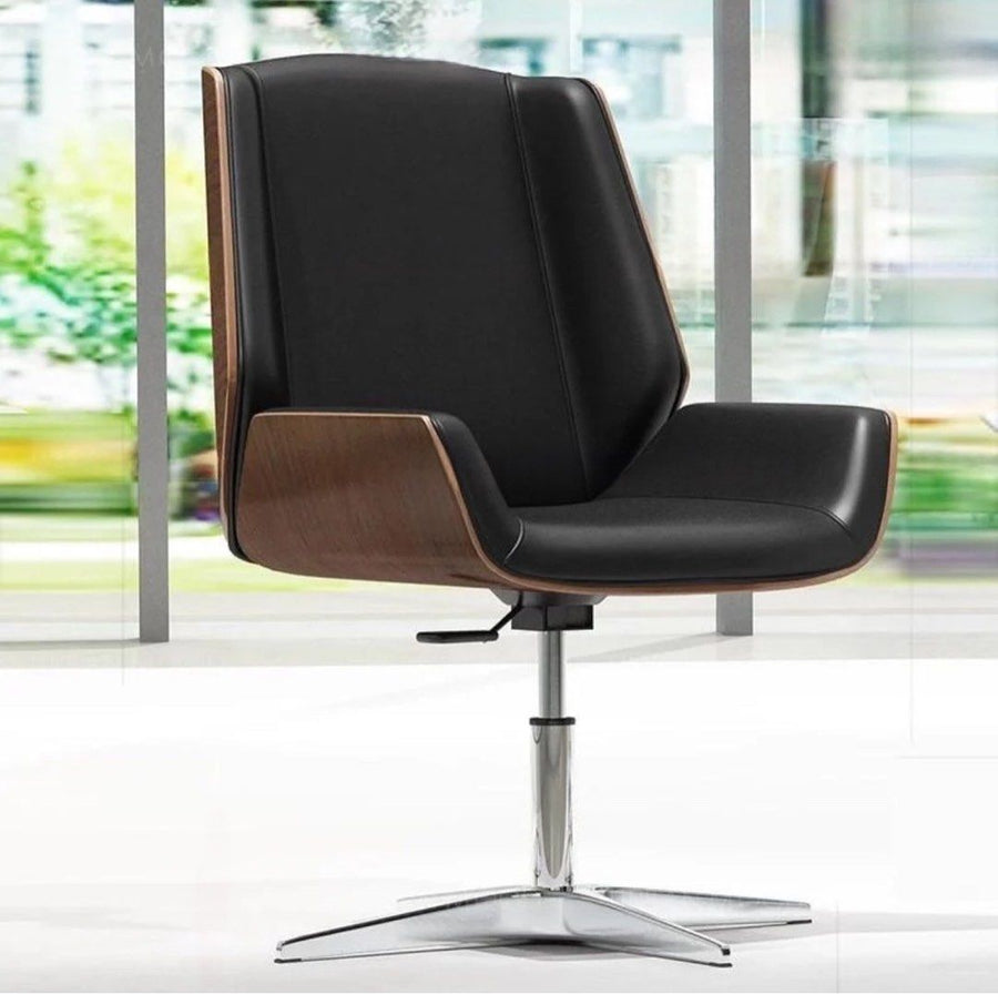 THEODORE Modern Leather Office Chair - Radical Homes Singapore