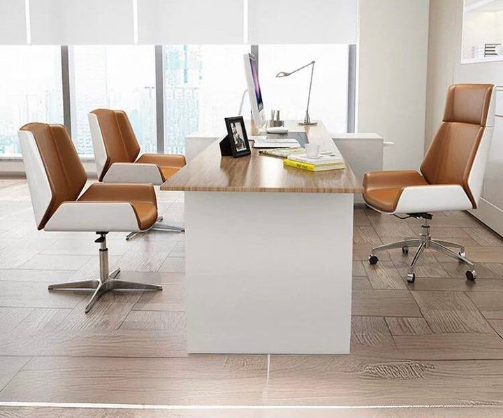 DEXAR Modern Leather Office Chair - Cassa Haus Singapore