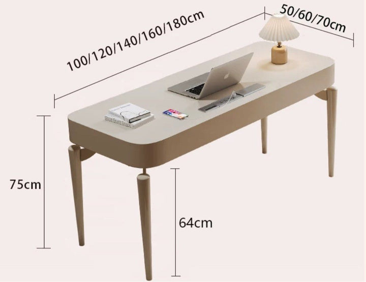 CLARENCE Minimalist Study Table and Chair - Cassa Haus Singapore