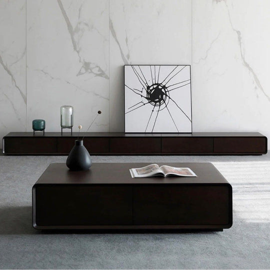 ALVERI Timber Coffee Table - Cassa Haus Singapore