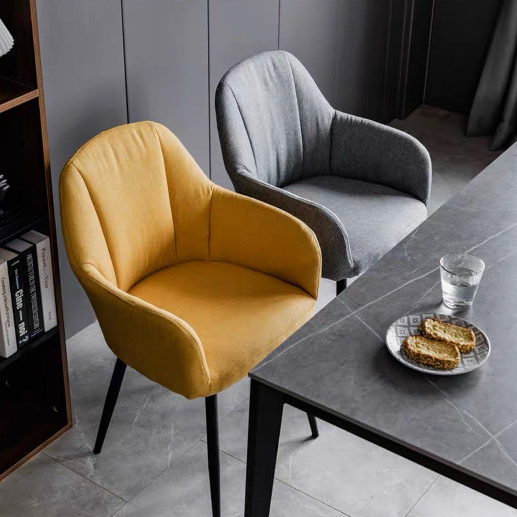 SOFEN Modern Leather Dining Chair - Radical Homes Singapore