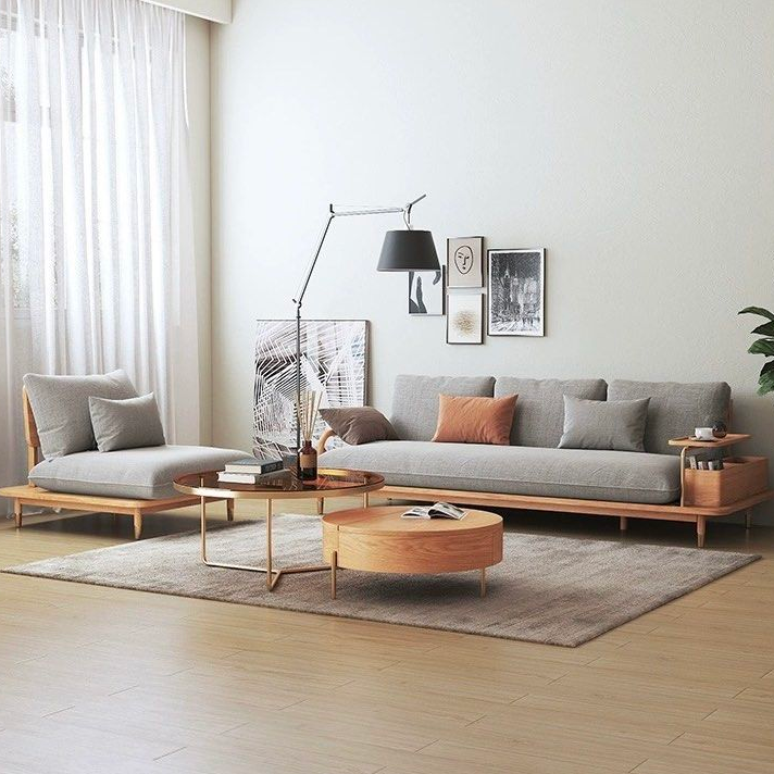 SAVIONI Japandi Fabric Sofa - Radical Homes Singapore