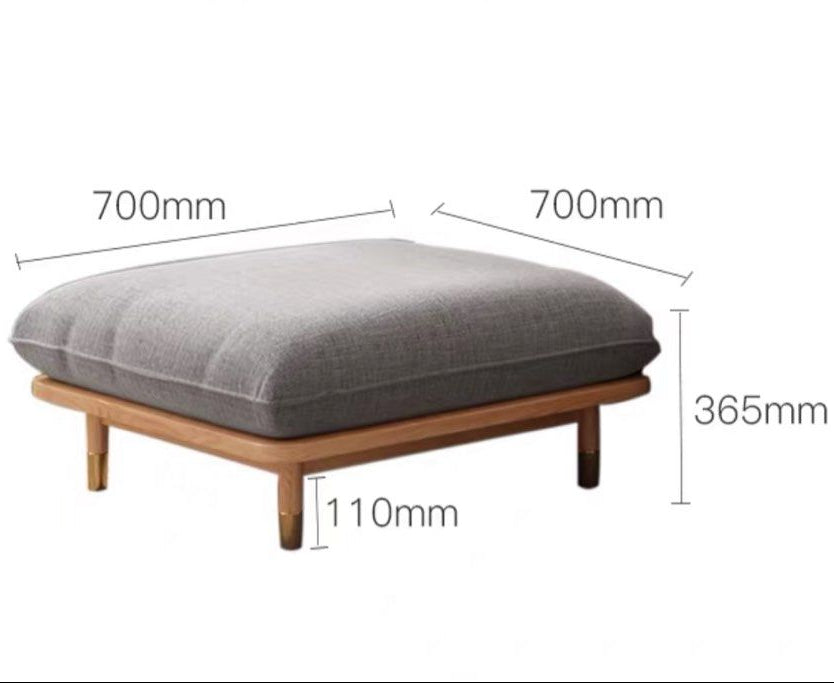 SEDRIC Japandi Fabric Sofa - Cassa Haus Singapore