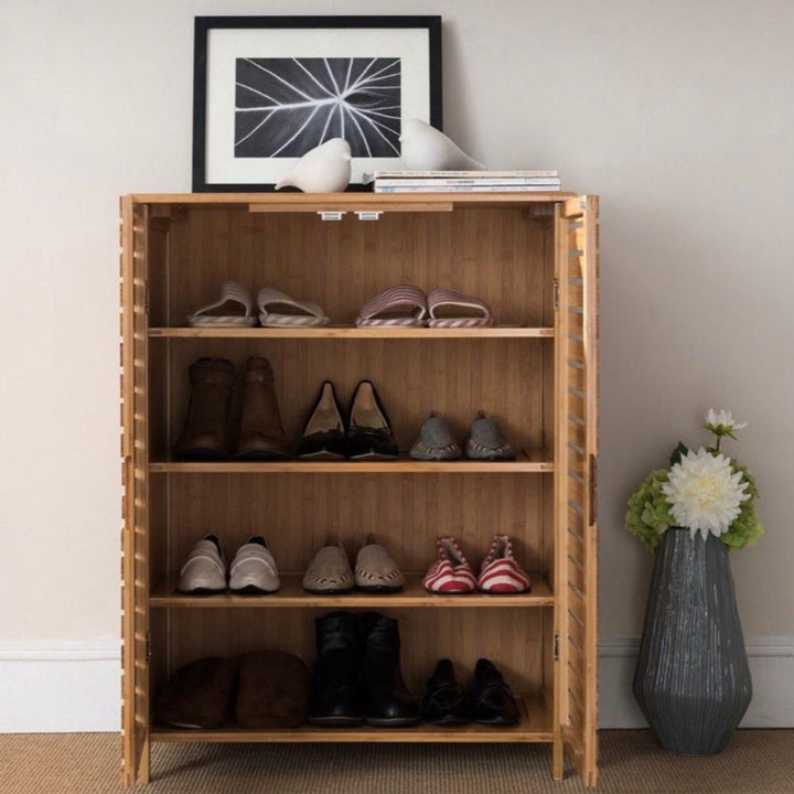 RANEZO Scandinavian Shoe Cabinet - Radical Homes Singapore