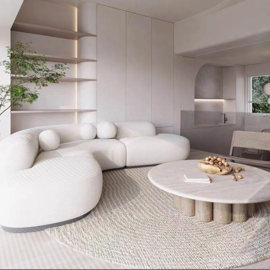 MIRETTA Modern Boucle Fabric Sofa - Radical Homes Singapore