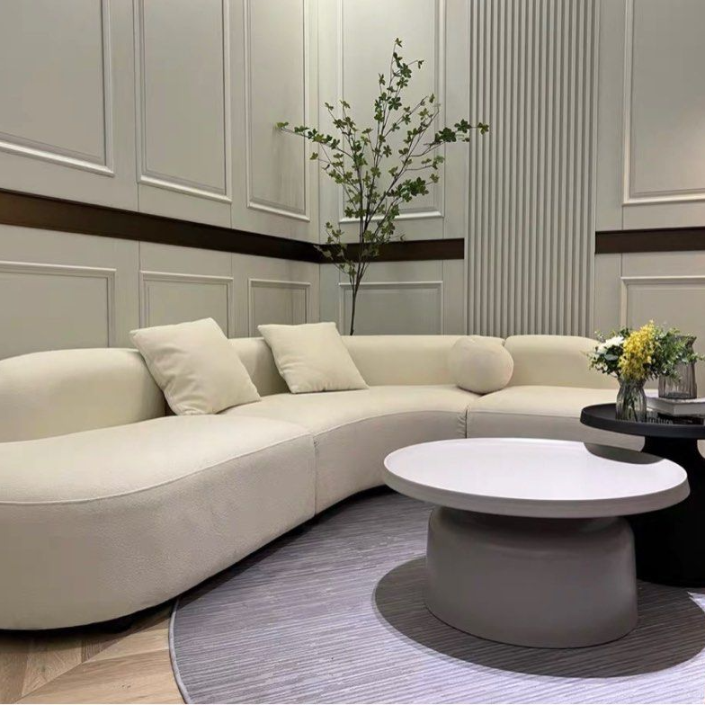 MIRETTA Modern Boucle Fabric Sofa - Radical Homes Singapore