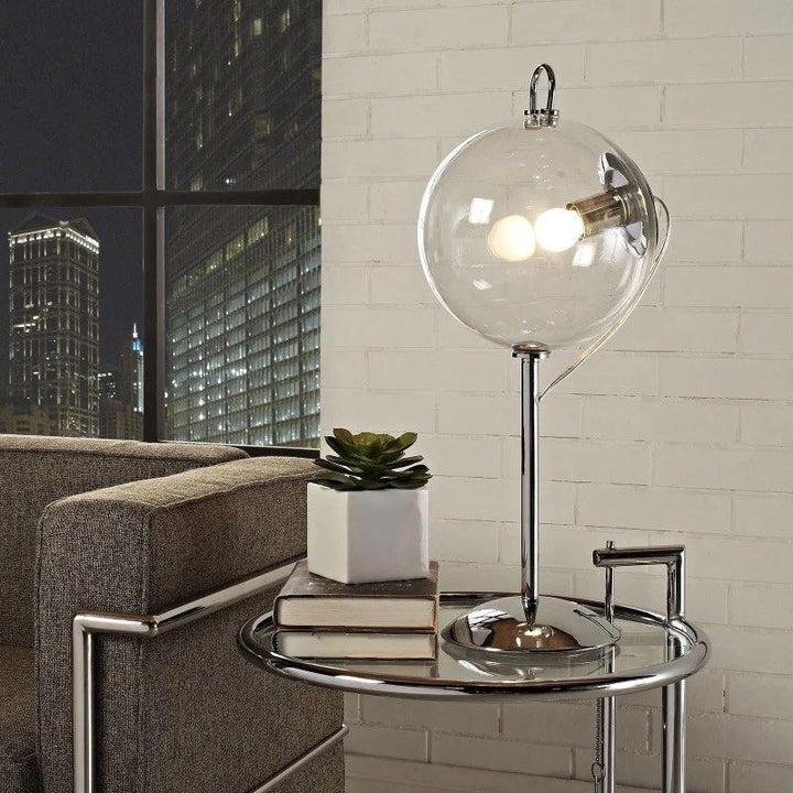 SOLENNE Transparent Glass Lamp - Cassa Haus Singapore
