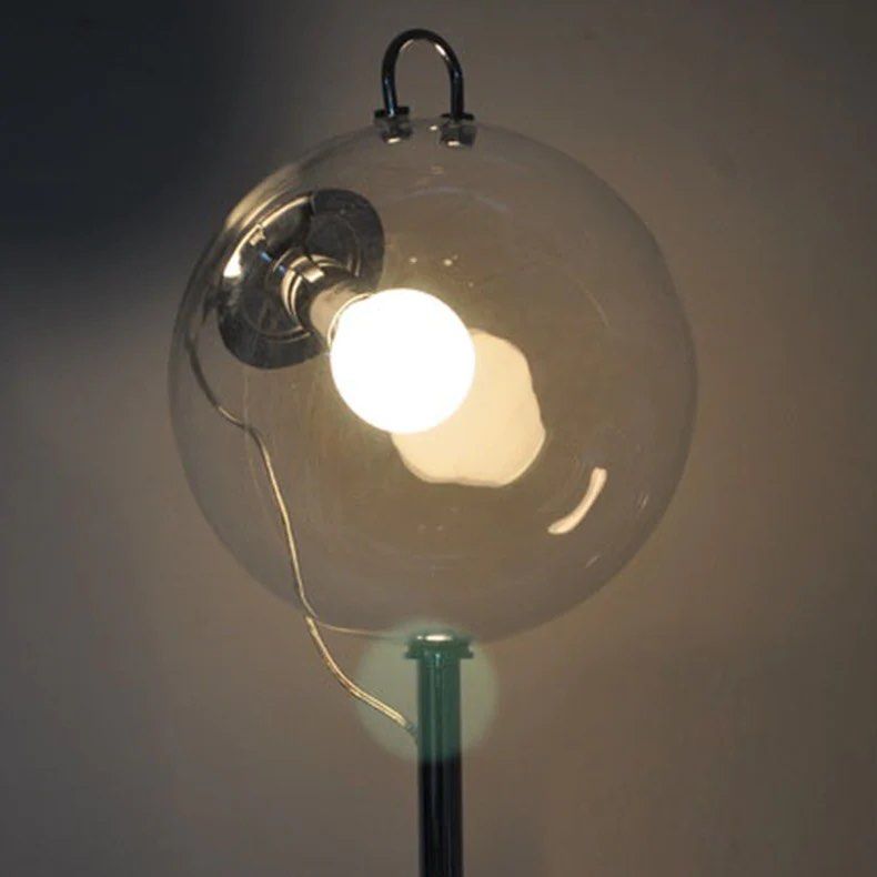 SOLENNE Transparent Glass Lamp - Cassa Haus Singapore