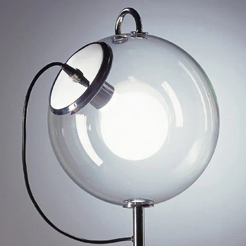 SOLENNE Transparent Glass Lamp - Cassa Haus Singapore