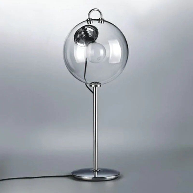 SOLENNE Transparent Glass Lamp - Cassa Haus Singapore