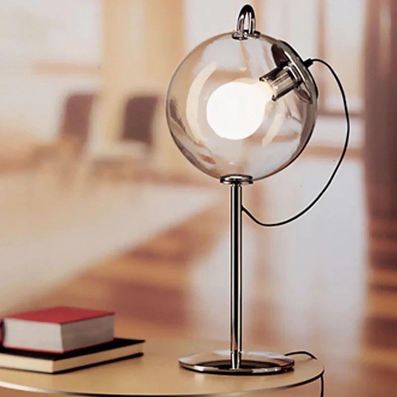 SOLENNE Transparent Glass Lamp - Cassa Haus Singapore