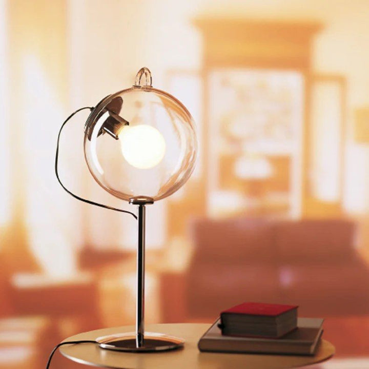 SOLENNE Transparent Glass Lamp - Cassa Haus Singapore