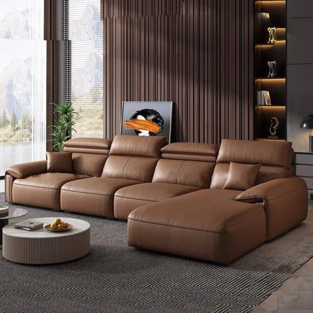 TORAI Modern Leather Sectional Sofa - Cassa Haus Singapore