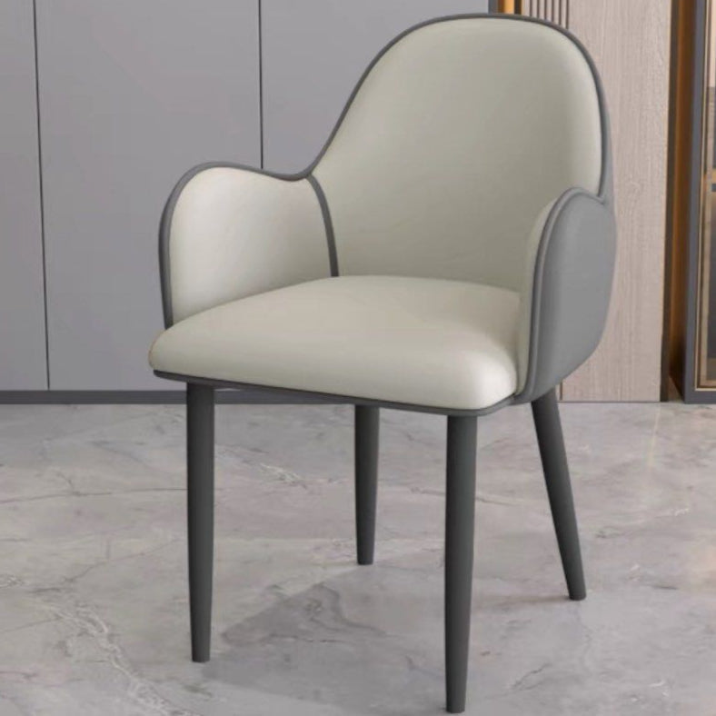 EZRA Modern Leather Dining Chair - Radical Homes Singapore