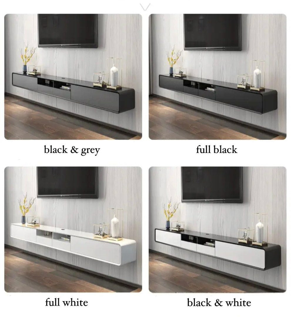 TYLAN Modern Floating TV Console - Radical Homes Singapore