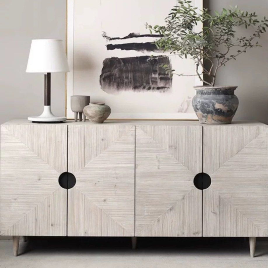 CELAVIE Solid Wood Sideboard - Radical Homes Singapore