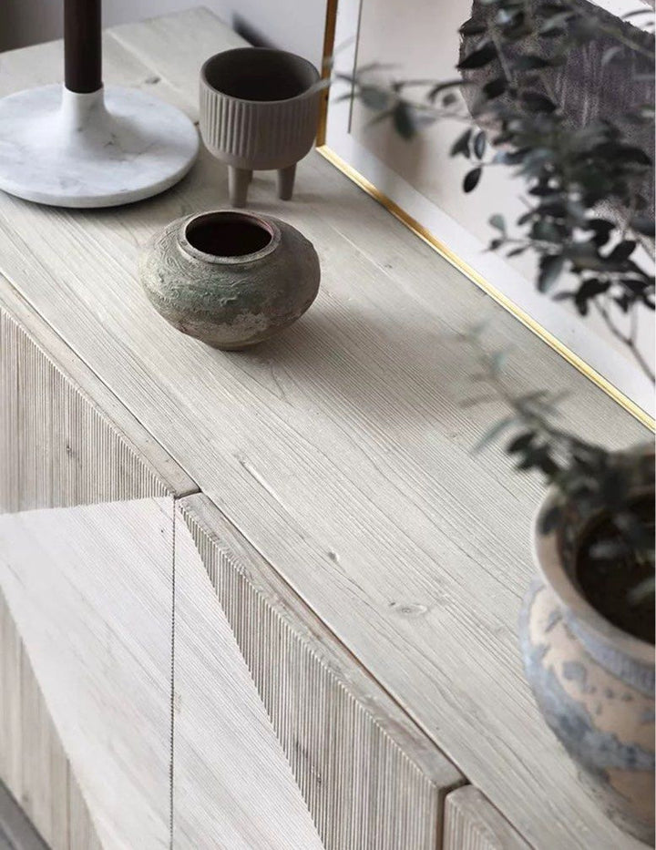 CELAVIE Solid Wood Sideboard - Radical Homes Singapore