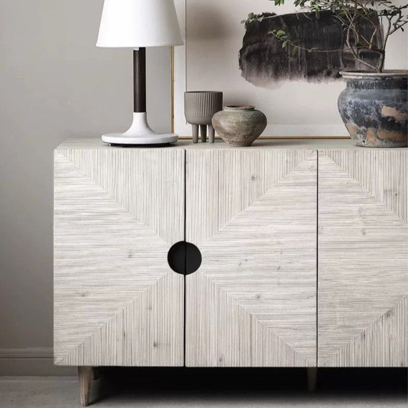 CELAVIE Solid Wood Sideboard - Radical Homes Singapore