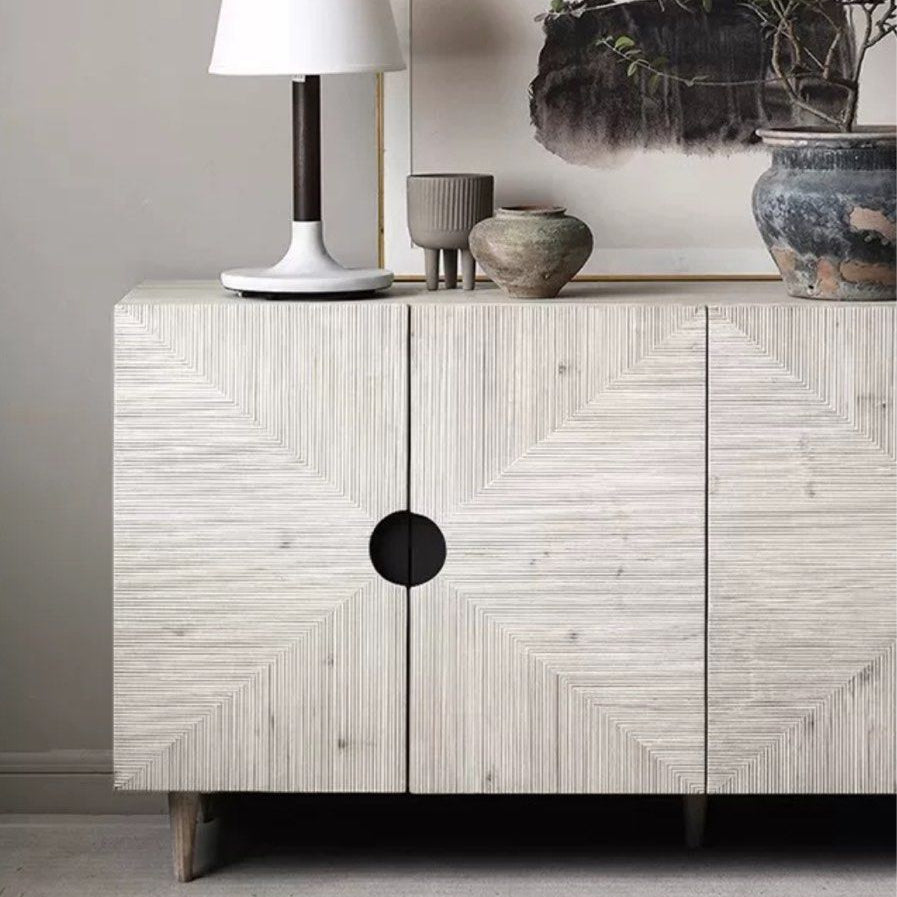 CELAVIE Solid Wood Sideboard - Radical Homes Singapore