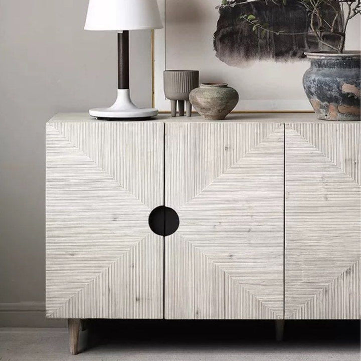 CELAVIE Solid Wood Sideboard - Radical Homes Singapore