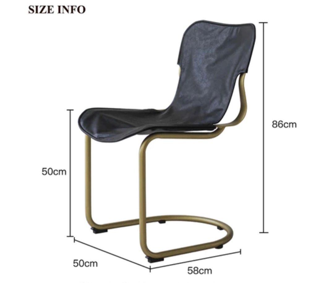 GILROY Leather Dining Chair (Set of 2) - Cassa Haus Singapore