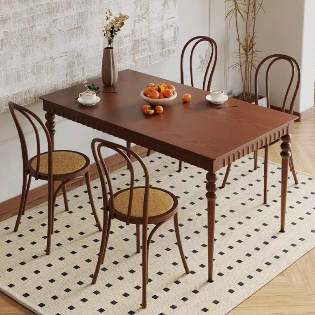 HEIRLOOM Vintage Solid Wood Dining Table - Cassa Haus Singapore