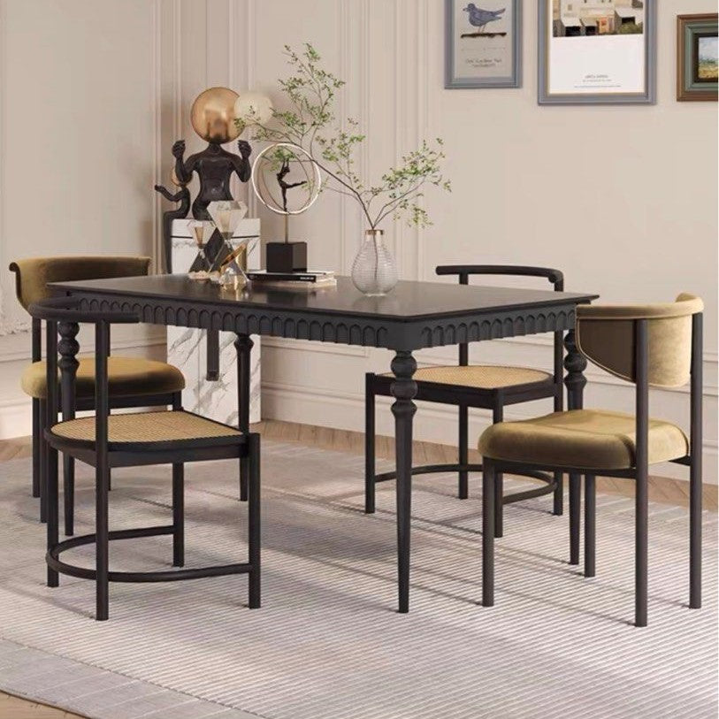 HEIRLOOM Vintage Solid Wood Dining Table - Cassa Haus Singapore