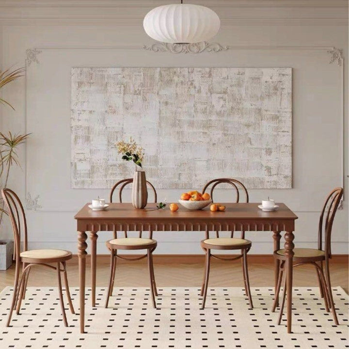 HEIRLOOM Vintage Solid Wood Dining Table - Cassa Haus Singapore