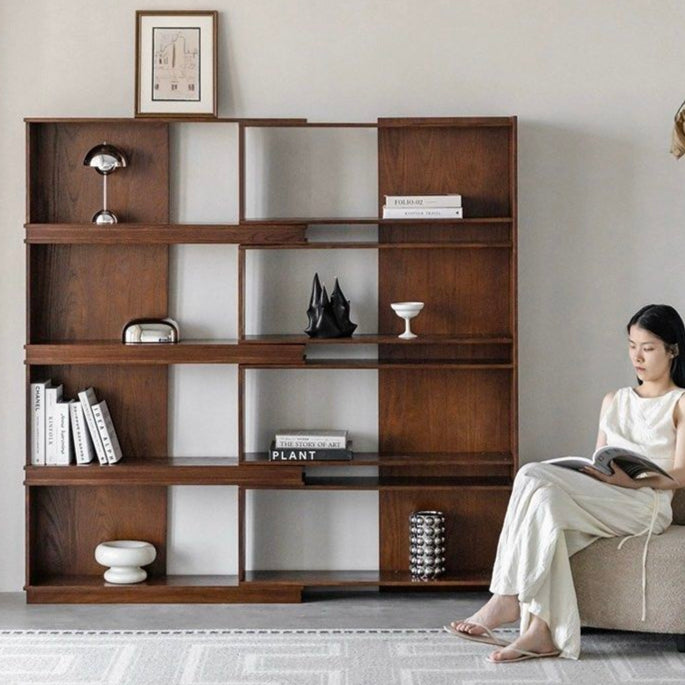 JOANA Extendable Solid Wood Display Shelf - Radical Homes Singapore