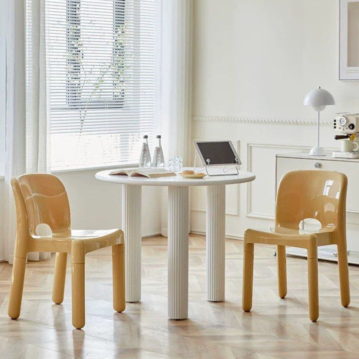 KHAN Modern Stackable Dining Chair - Radical Homes Singapore