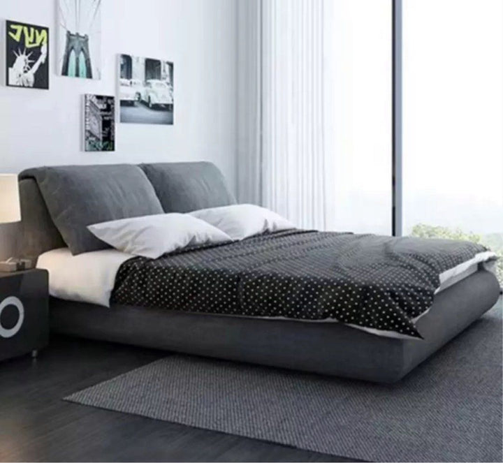 ROSJE Modern Ergonomic Fabric Bedframe - Radical Homes Singapore