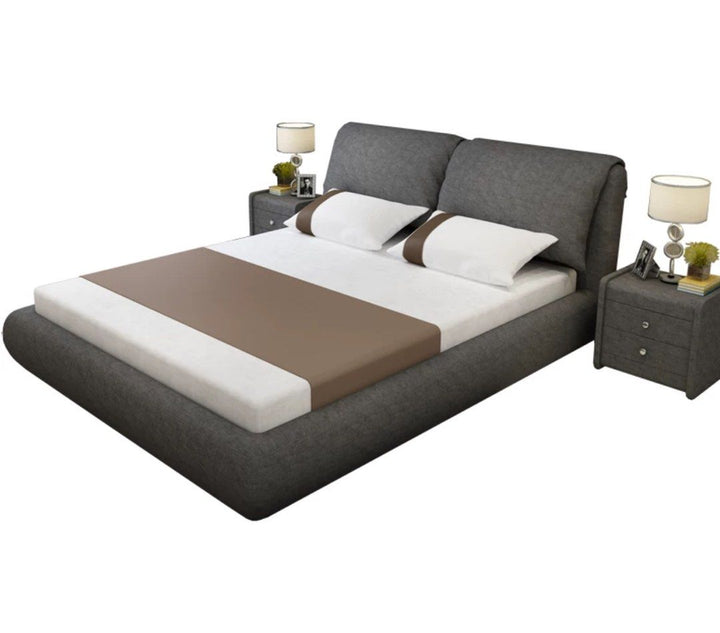 ROSJE Modern Ergonomic Fabric Bedframe - Radical Homes Singapore