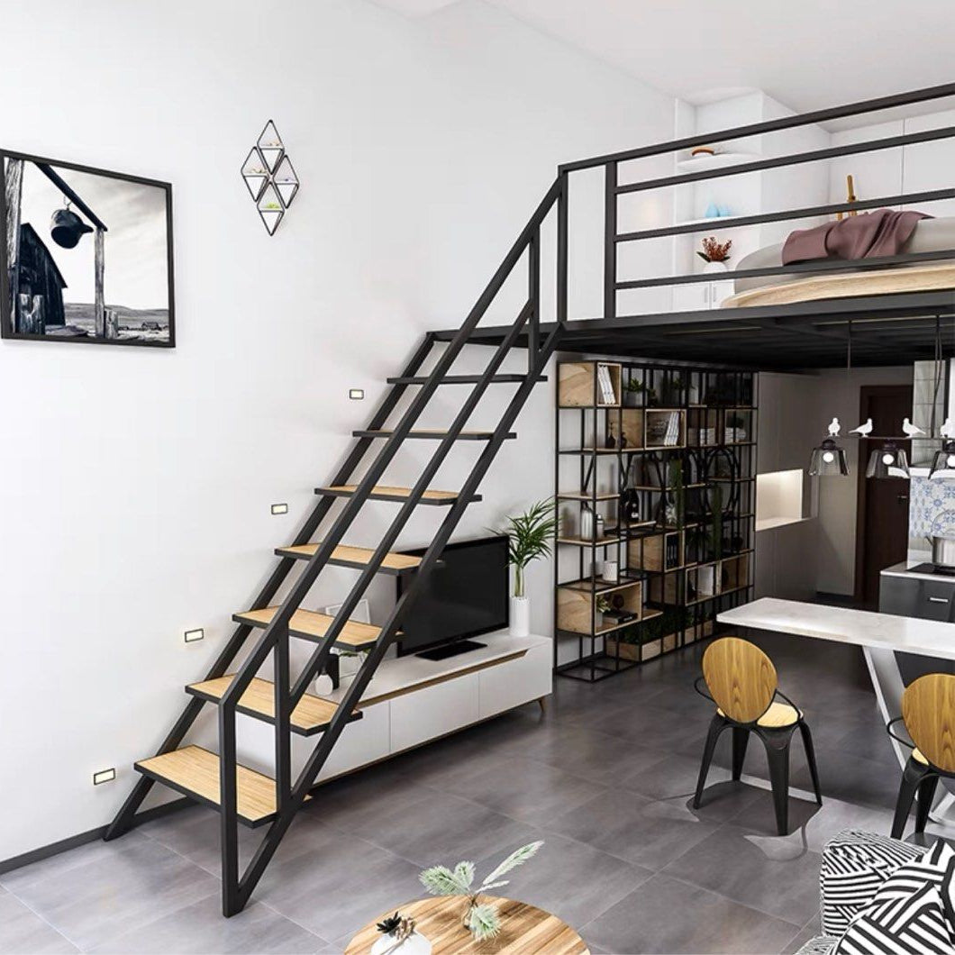 ROSS Modern Loft Bedframe - Radical Homes Singapore
