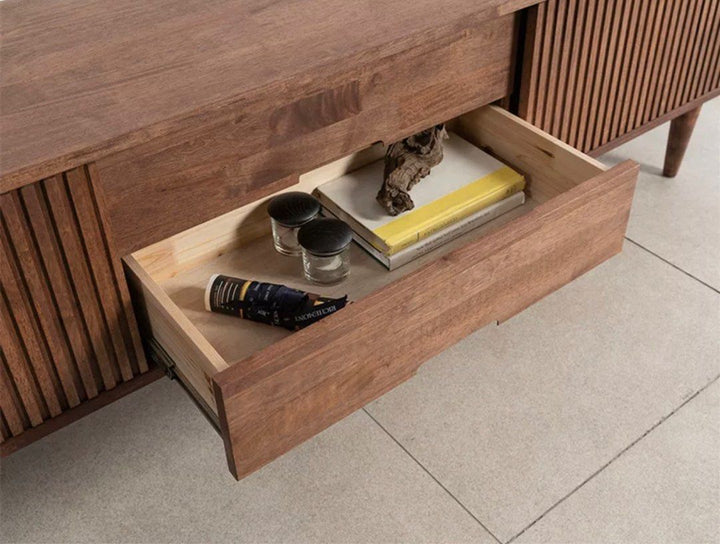 KEEVE Rustic Wood TV Console - Radical Homes Singapore