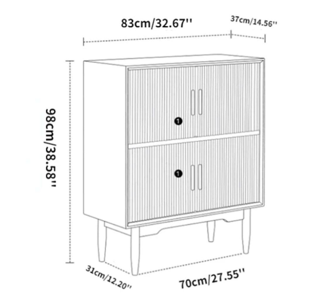 RUTO Wood Bookcase & Cabinet - Radical Homes Singapore