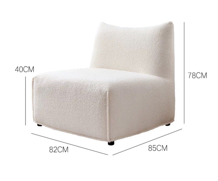 RUMA Modern Lounge Chair - Cassa Haus Singapore