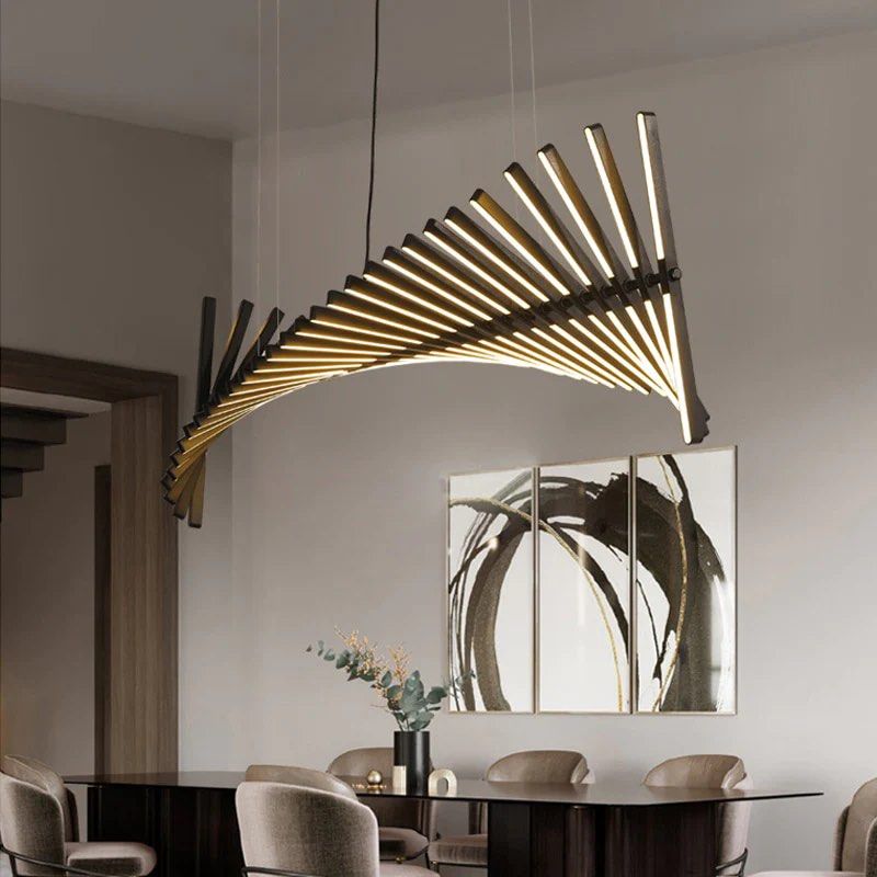 RYTHML Modern Hanging Chandelier - Radical Homes Singapore