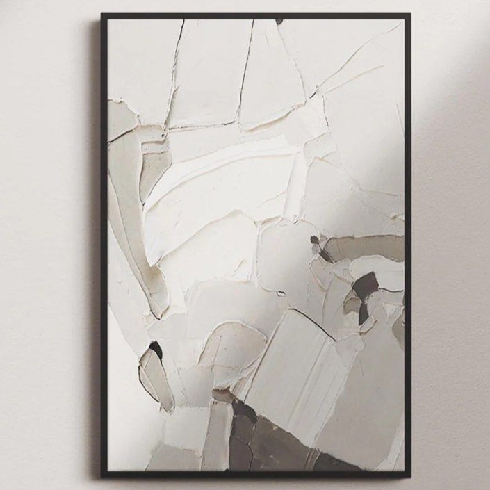 SABLES Grey Hand Painted Wall Art - Radical Homes Singapore