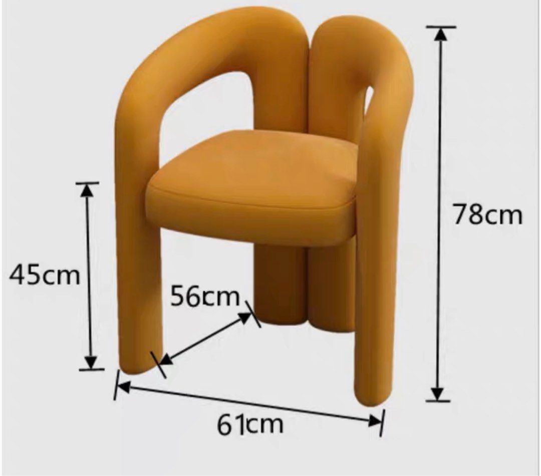 KENOBI Modern Velvet Dining Chair - Radical Homes Singapore