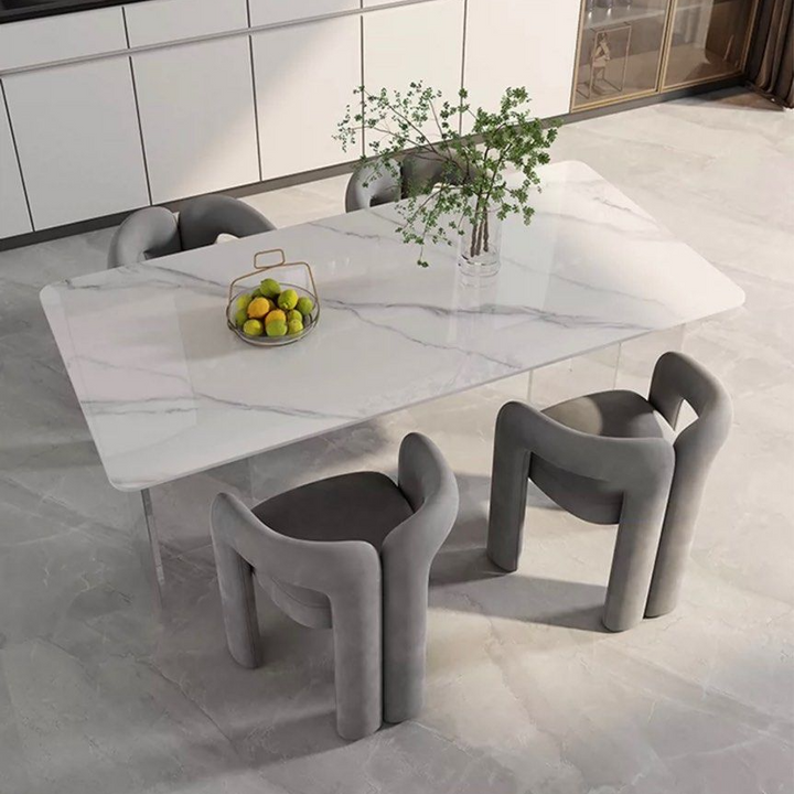 KENOBI Modern Velvet Dining Chair - Radical Homes Singapore