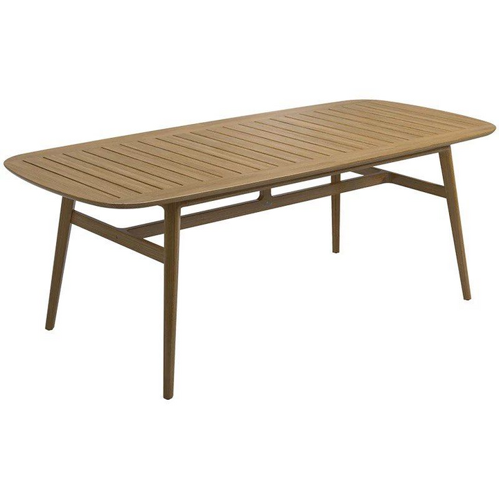LIVDEN Modern Outdoor Teak Wood Table & Chairs - Radical Homes Singapore