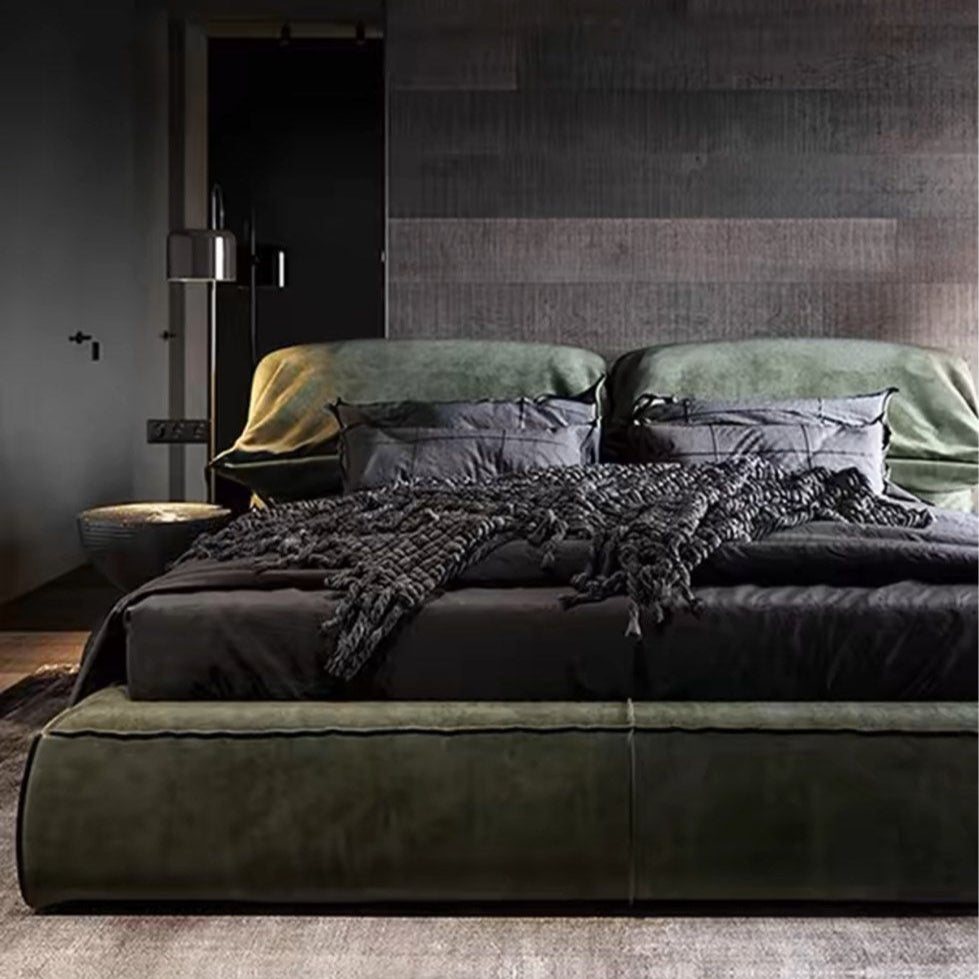 CORVAN Modern Fabric Bedframe - Cassa Haus Singapore