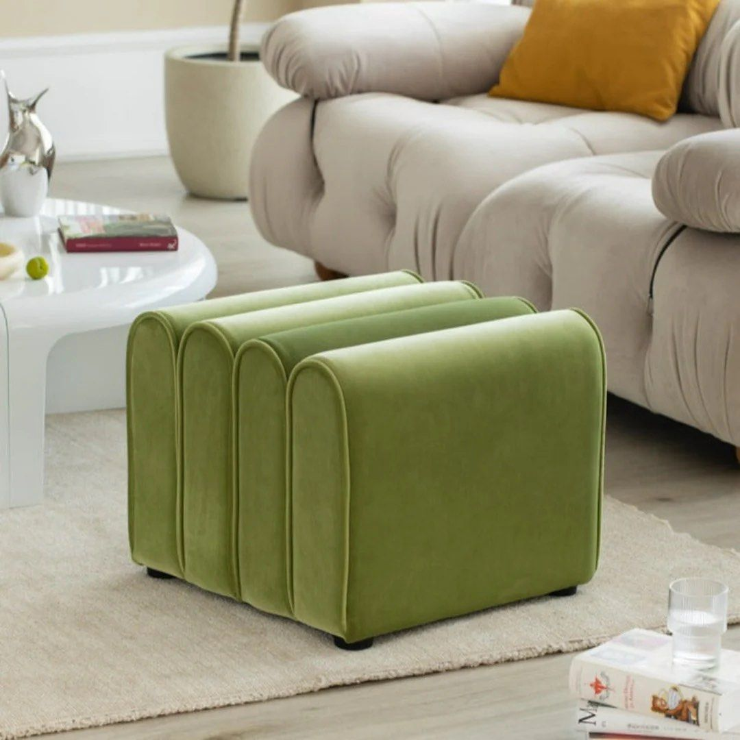 FAUSTINO Creative Upholstered Bench & Ottoman - Radical Homes Singapore